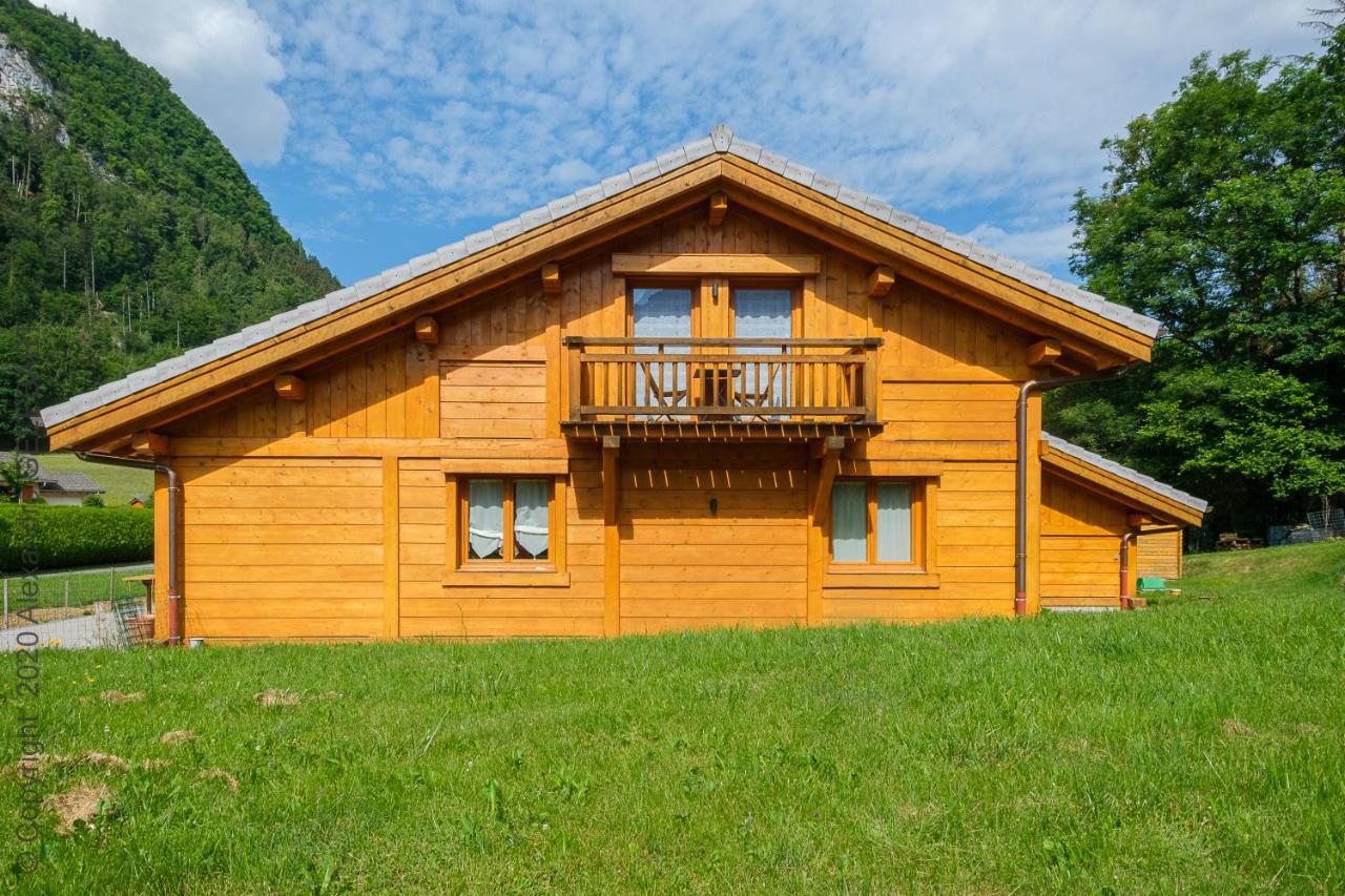 Chalet Aux 3 Biches Mieussy Exterior foto