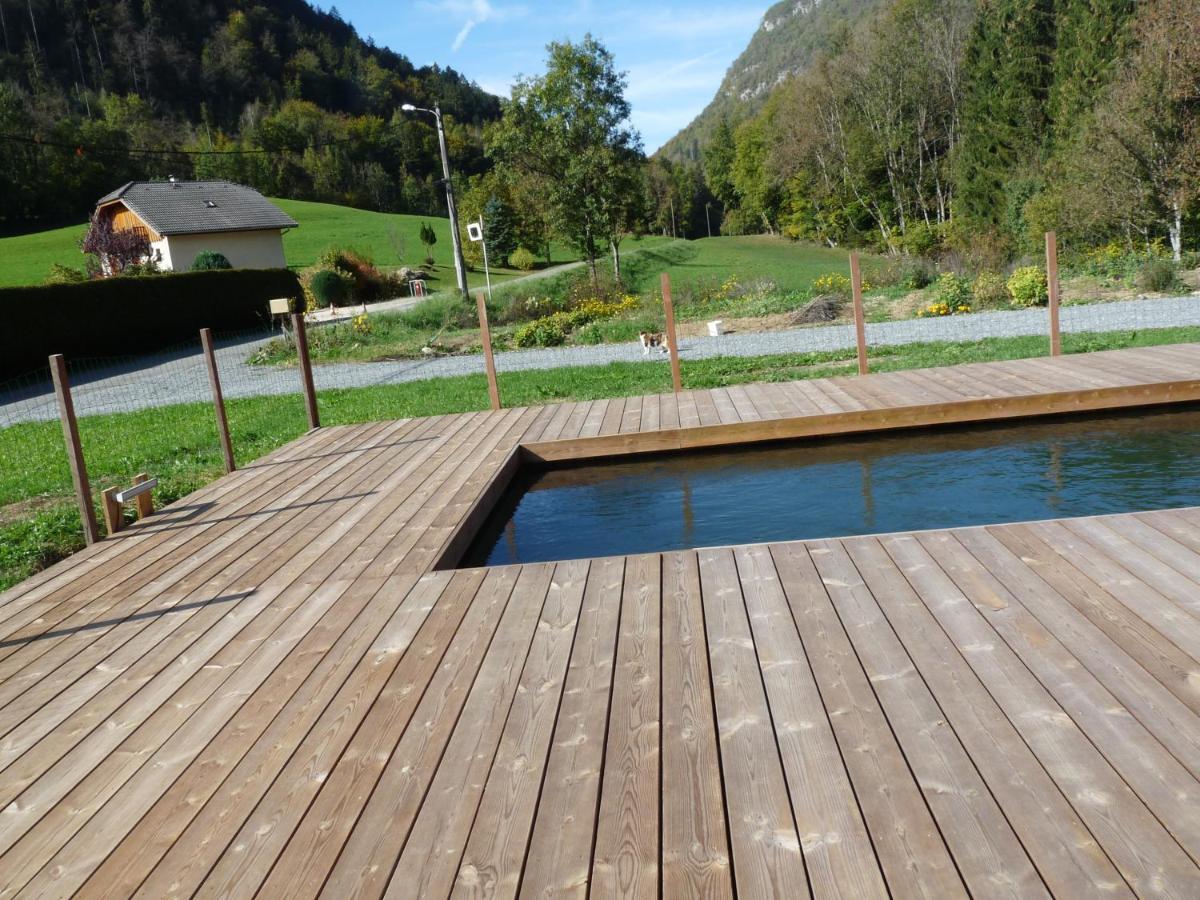 Chalet Aux 3 Biches Mieussy Exterior foto